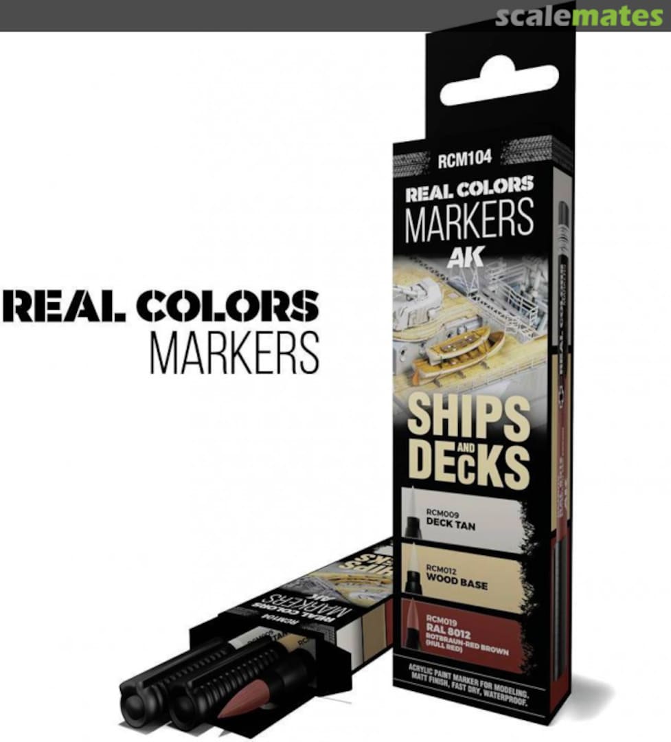 Boxart Ships and Decks  AK Real Colors