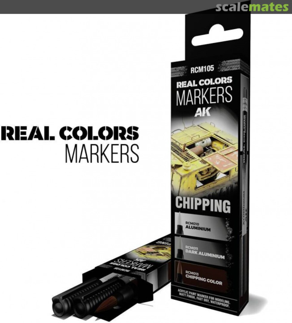 Boxart Chipping  AK Real Colors