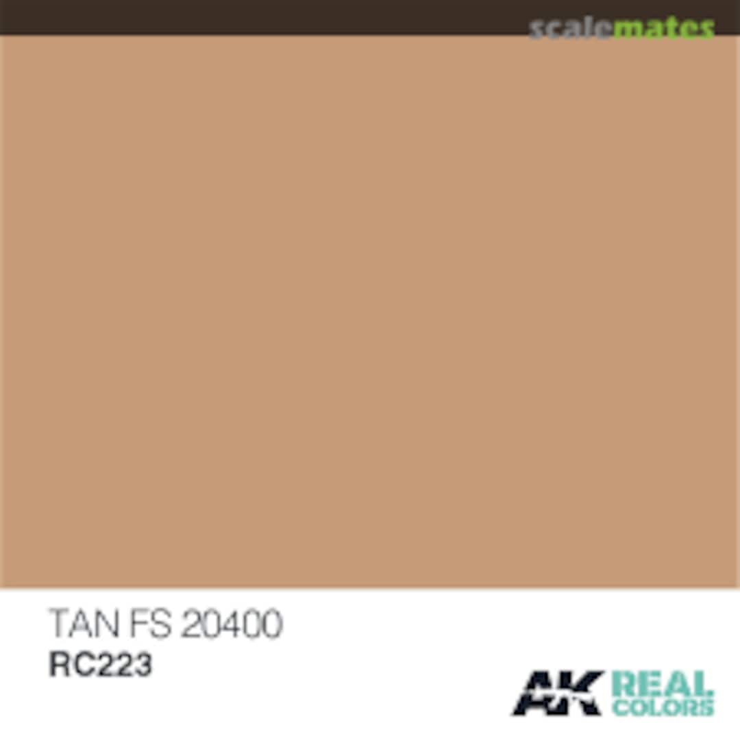 Boxart Tan FS 20400 AK Real Colors Boxart Tan FS 20400 AK Real Colors