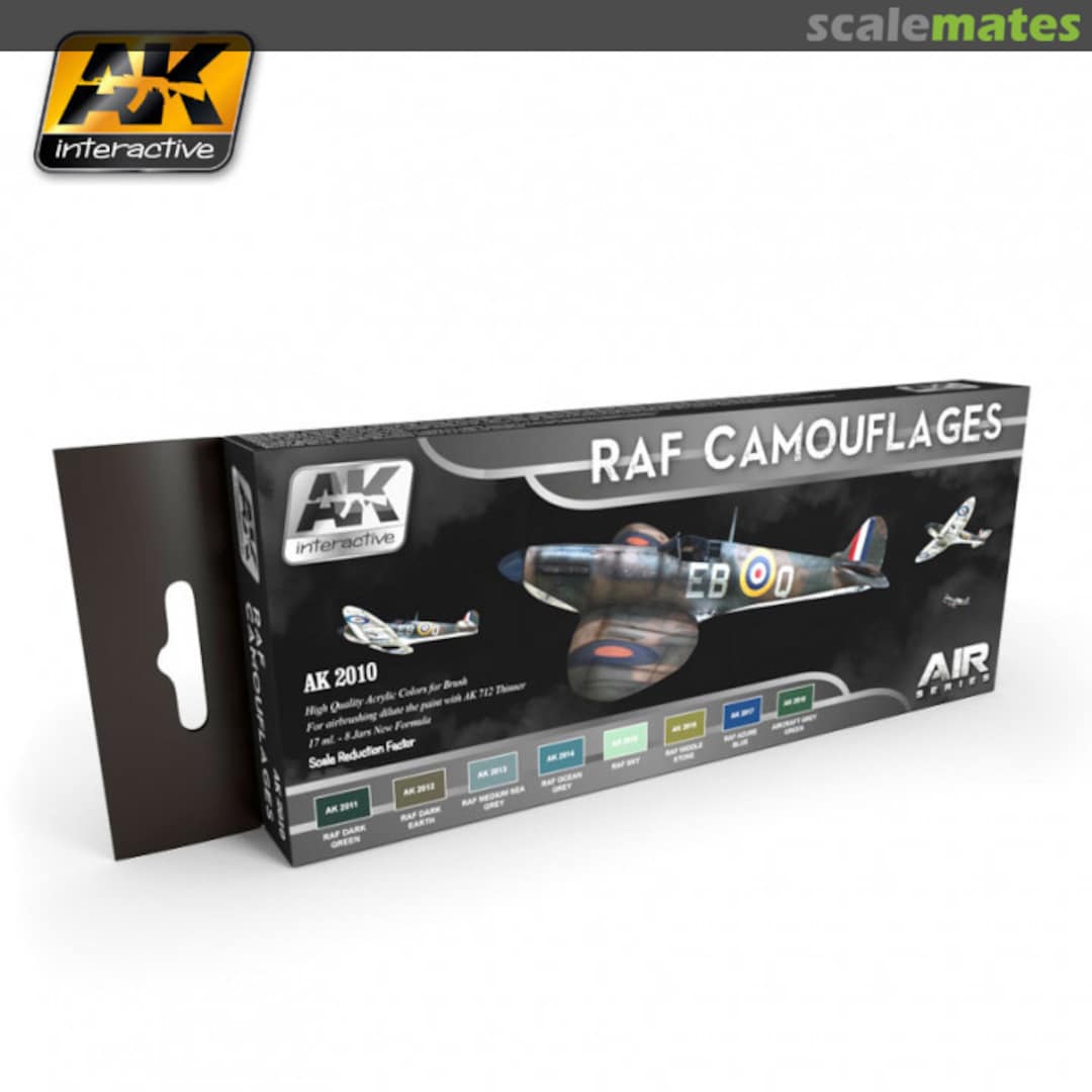 Boxart RAF Camouflages AK 2010 AK Interactive Air Series