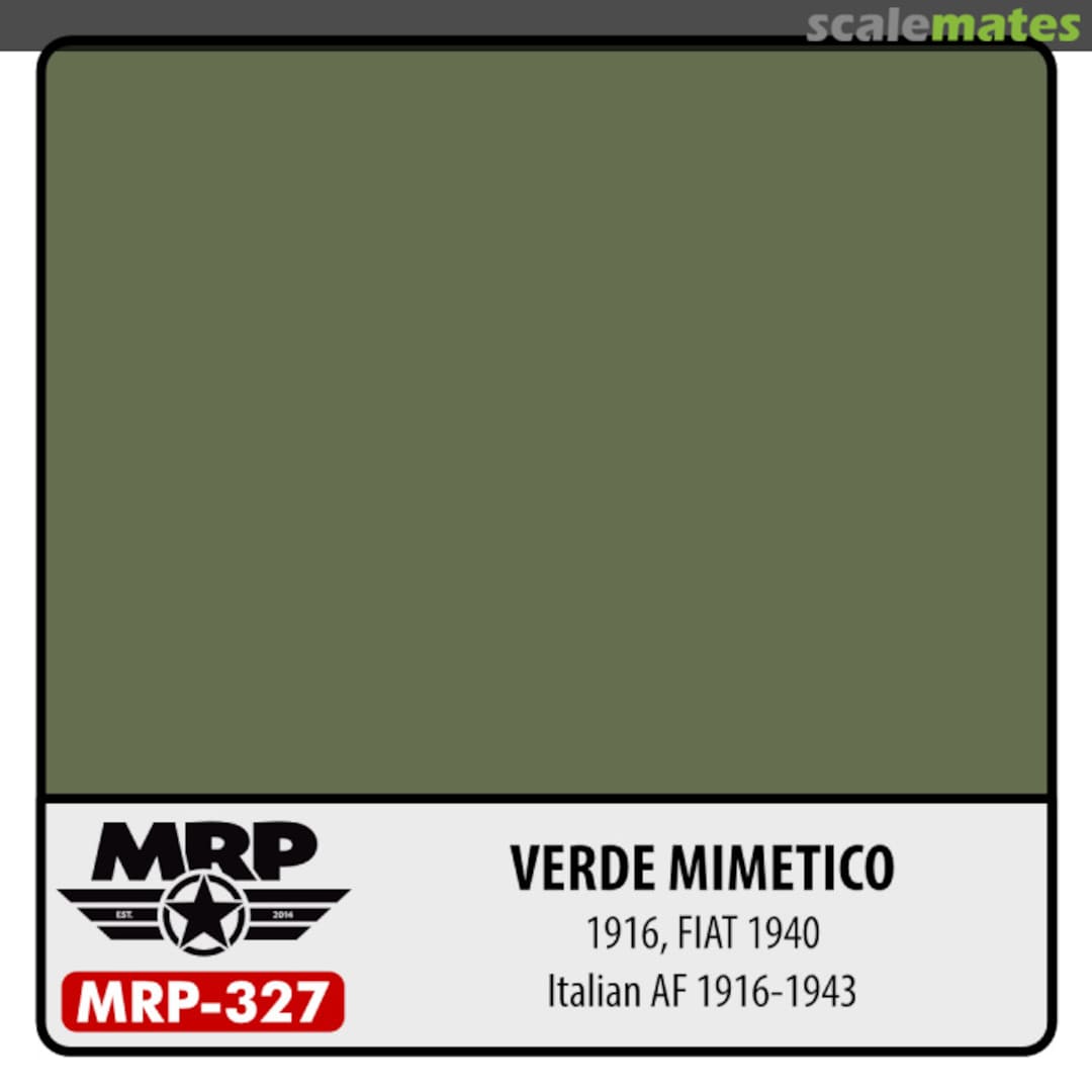 Boxart Verde Mimetico – 1916, FIAT 1940 (Italian AF 1916-43) MR.Paint Boxart Verde Mimetico – 1916, FIAT 1940 (Italian AF 1916-43) MR.Paint