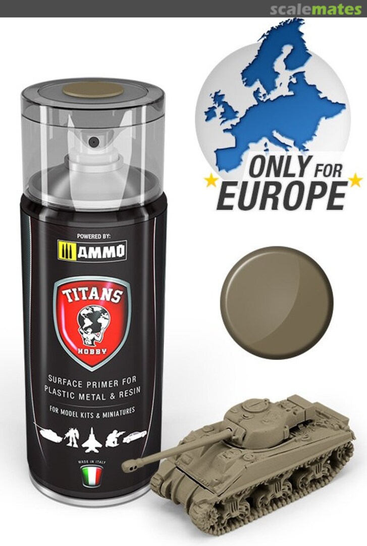 Boxart TITANS HOBBY Wooden Deck Matt Primer TTH118 Ammo by Mig Jimenez