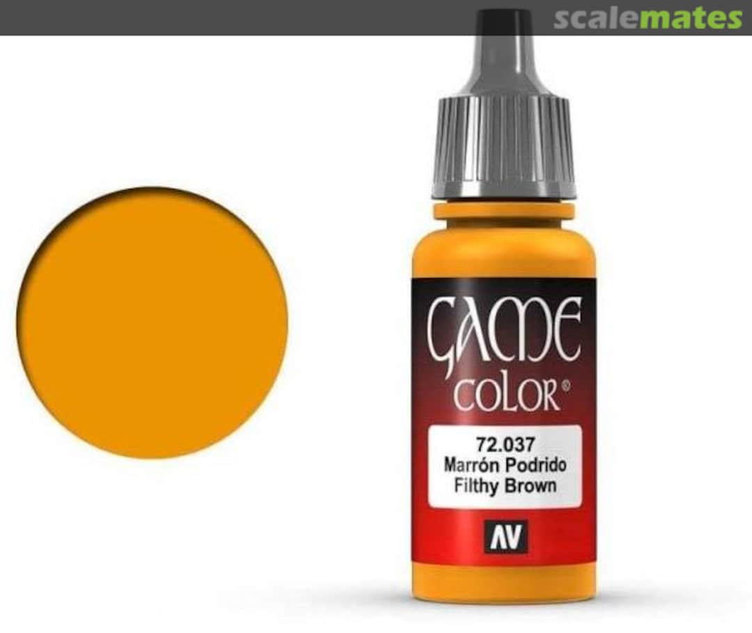 Boxart Filthy Brown  Vallejo Game Color