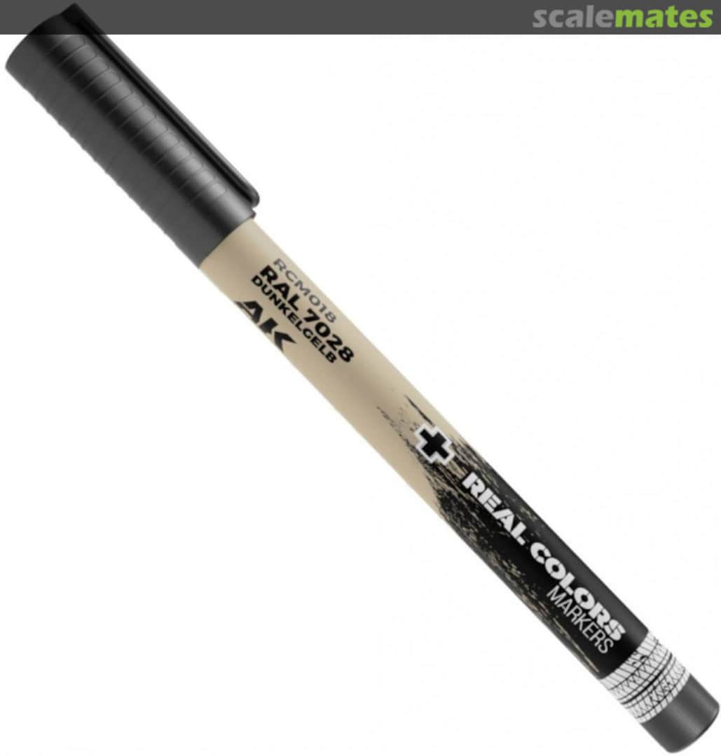 Boxart RAL 7028 Dunkelgelb AK Real Colors Boxart RAL 7028 Dunkelgelb AK Real Colors