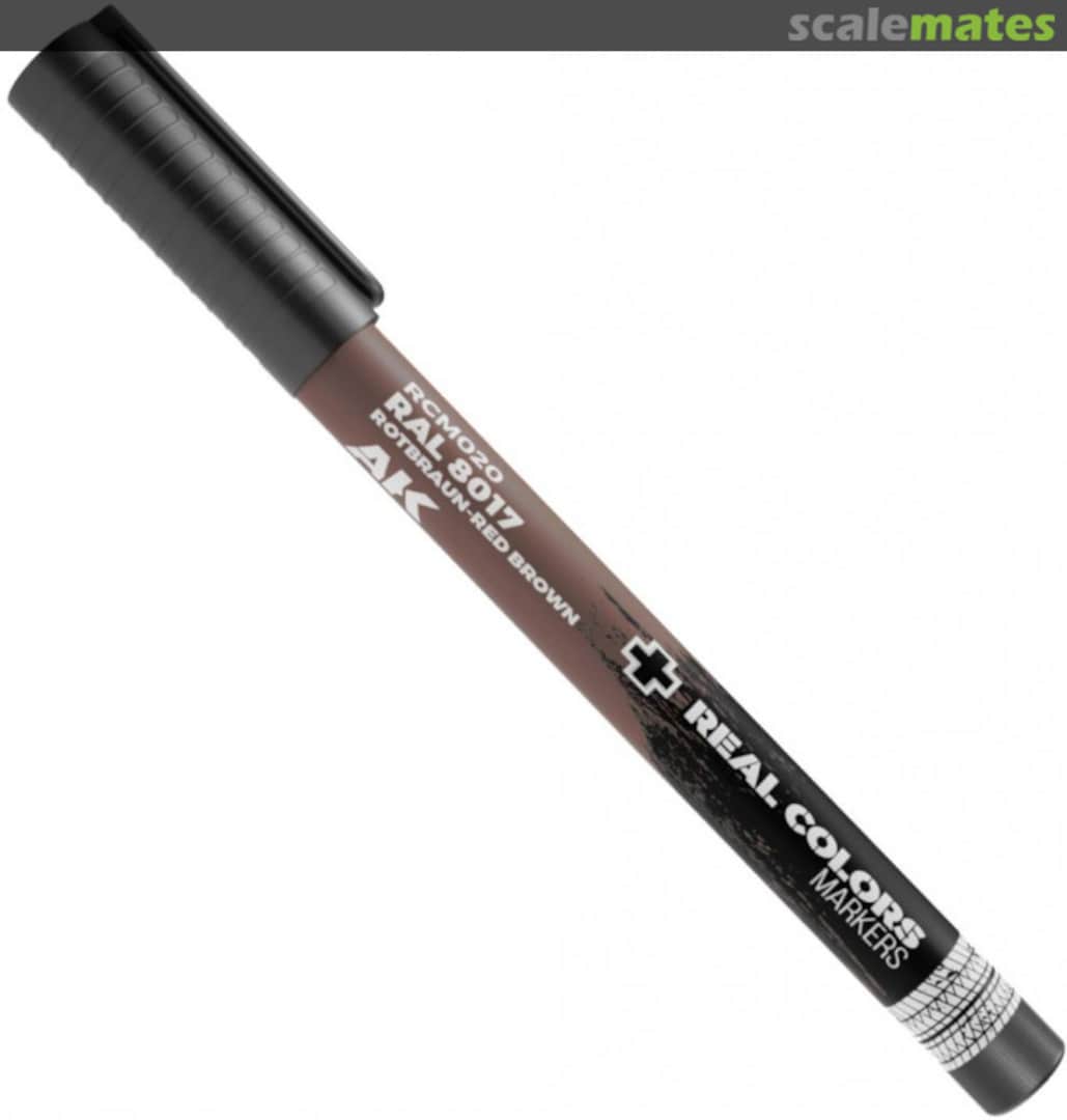 Boxart RAL 8017 Rotbraun-Red Brown AK Real Colors Boxart RAL 8017 Rotbraun-Red Brown AK Real Colors