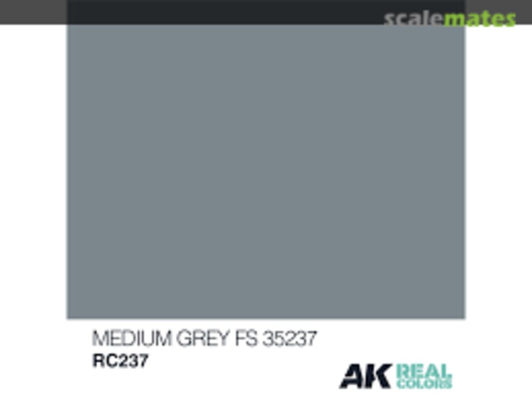 Boxart Medium Grey FS 35237 AK Real Colors Boxart Medium Grey FS 35237 AK Real Colors