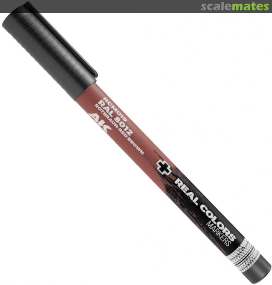 Boxart RAL 8012 Rotbraun-Red Brown AK Real Colors Boxart RAL 8012 Rotbraun-Red Brown AK Real Colors
