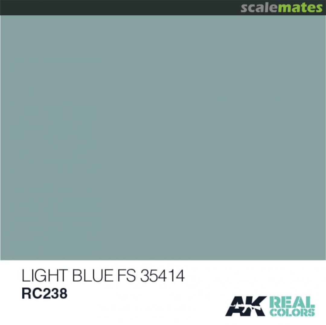 Boxart Light Blue FS 35414 AK Real Colors Boxart Light Blue FS 35414 AK Real Colors