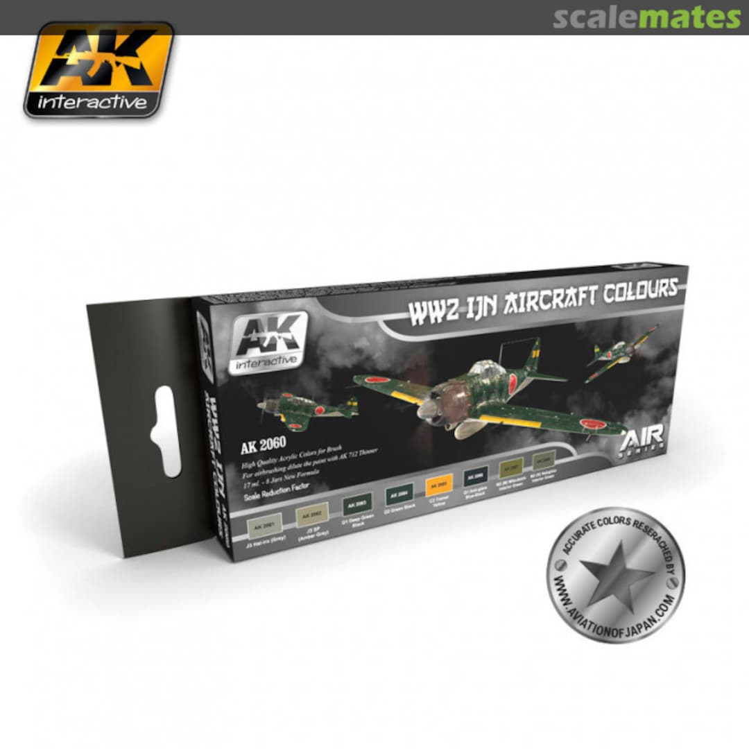 Boxart WW2 IJN Aircraft Colours AK 2060 AK Interactive Air Series
