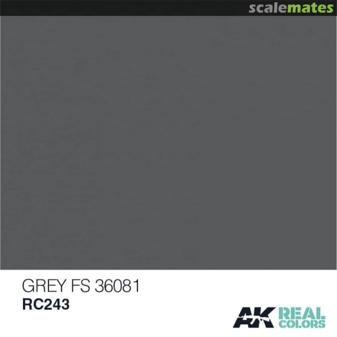 Boxart Grey FS 36081 AK Real Colors Boxart Grey FS 36081 AK Real Colors