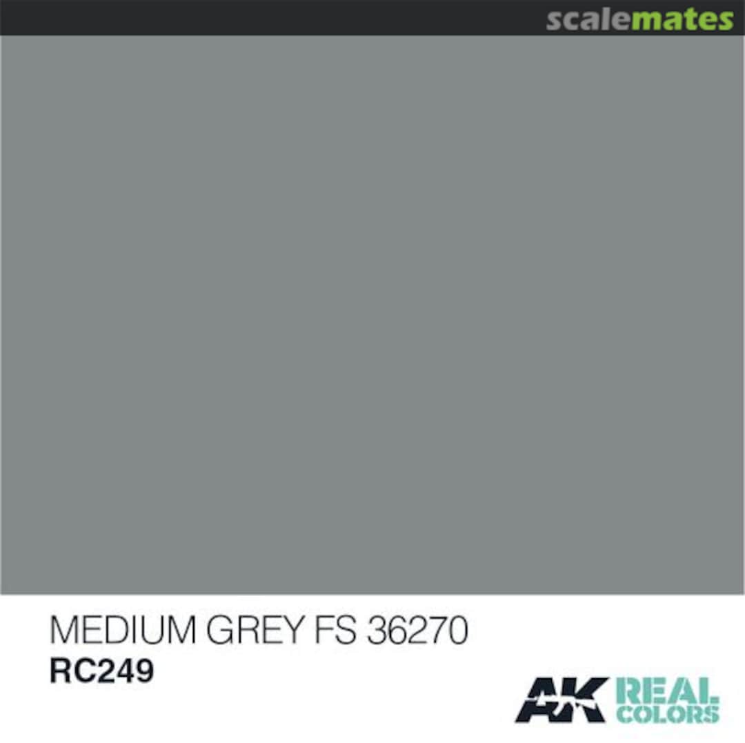 Boxart Medium Grey FS 36270 AK Real Colors Boxart Medium Grey FS 36270 AK Real Colors
