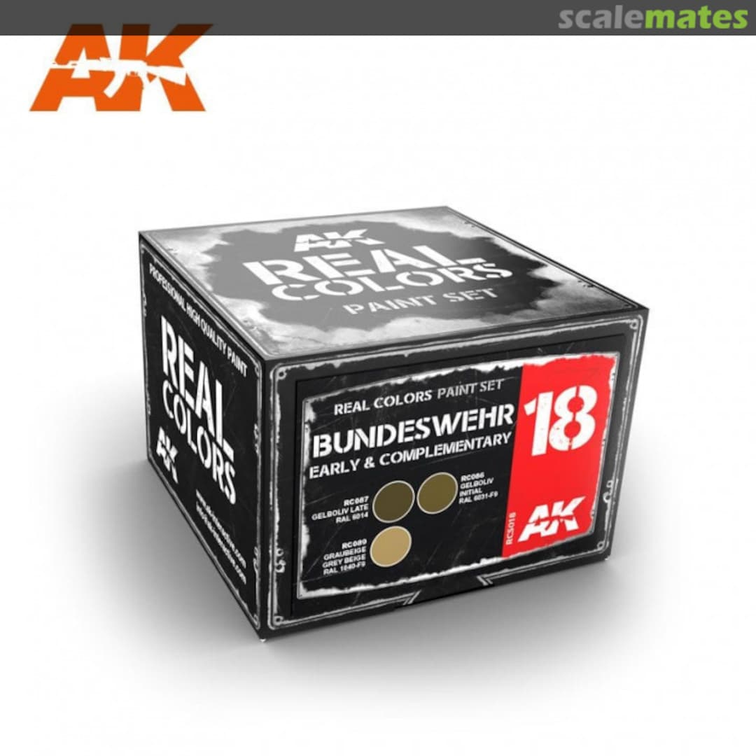 Boxart Bundeswehr Early & Complementary RCS018 AK Real Colors