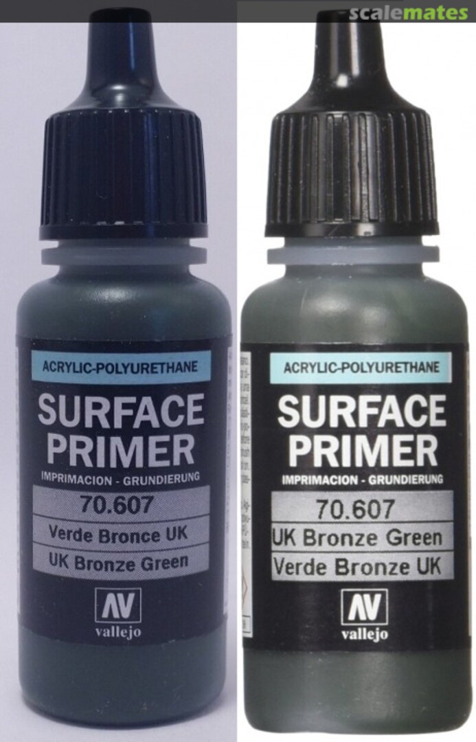 Boxart U.K. Bronze Green / UK Bronze Green 70.607 Vallejo Surface Primer Boxart U.K. Bronze Green / UK Bronze Green 70.607 Vallejo Surface Primer