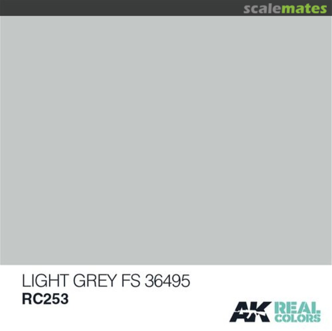 Boxart Light Grey FS 36495 AK Real Colors Boxart Light Grey FS 36495 AK Real Colors
