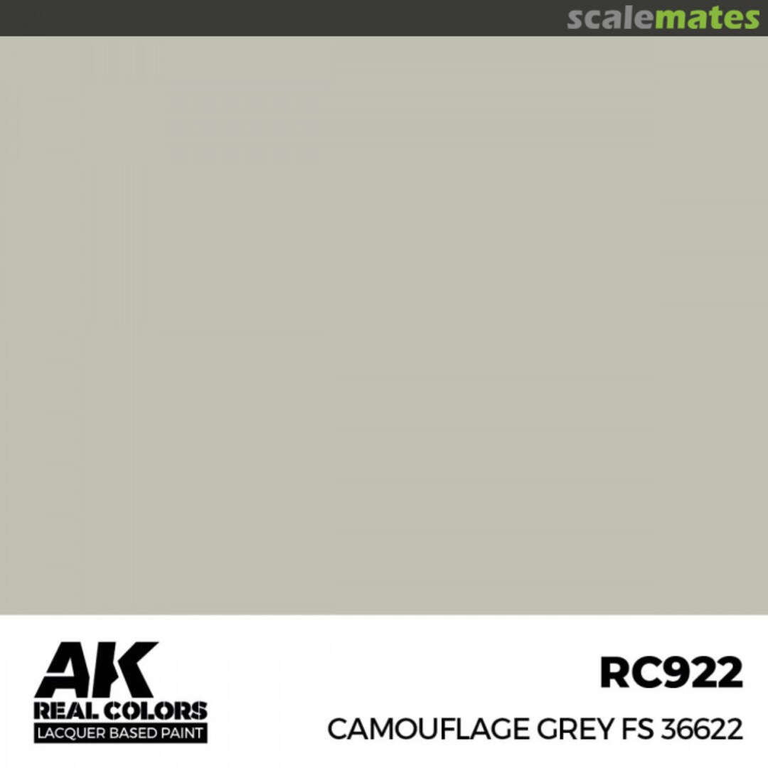 Boxart Camouflage Grey FS 36622 AK Real Colors Boxart Camouflage Grey FS 36622 AK Real Colors