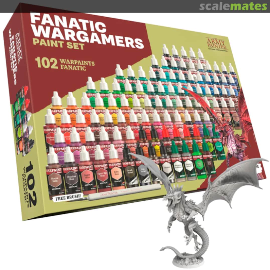Boxart Wargamers Paint Set WP8073P Warpaints Fanatic