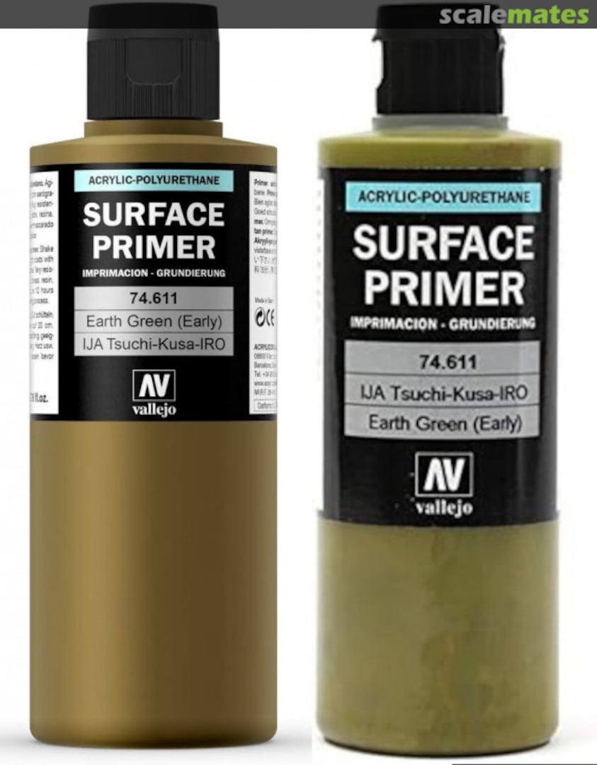 Boxart IJA Tsuchi-Kusa-Iro Earth Green (Early) Vallejo Surface Primer Boxart IJA Tsuchi-Kusa-Iro Earth Green (Early) Vallejo Surface Primer