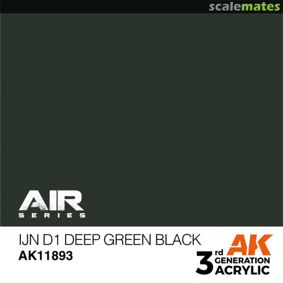 Boxart IJN D1 Deep Green Black AK Interactive Boxart IJN D1 Deep Green Black AK Interactive