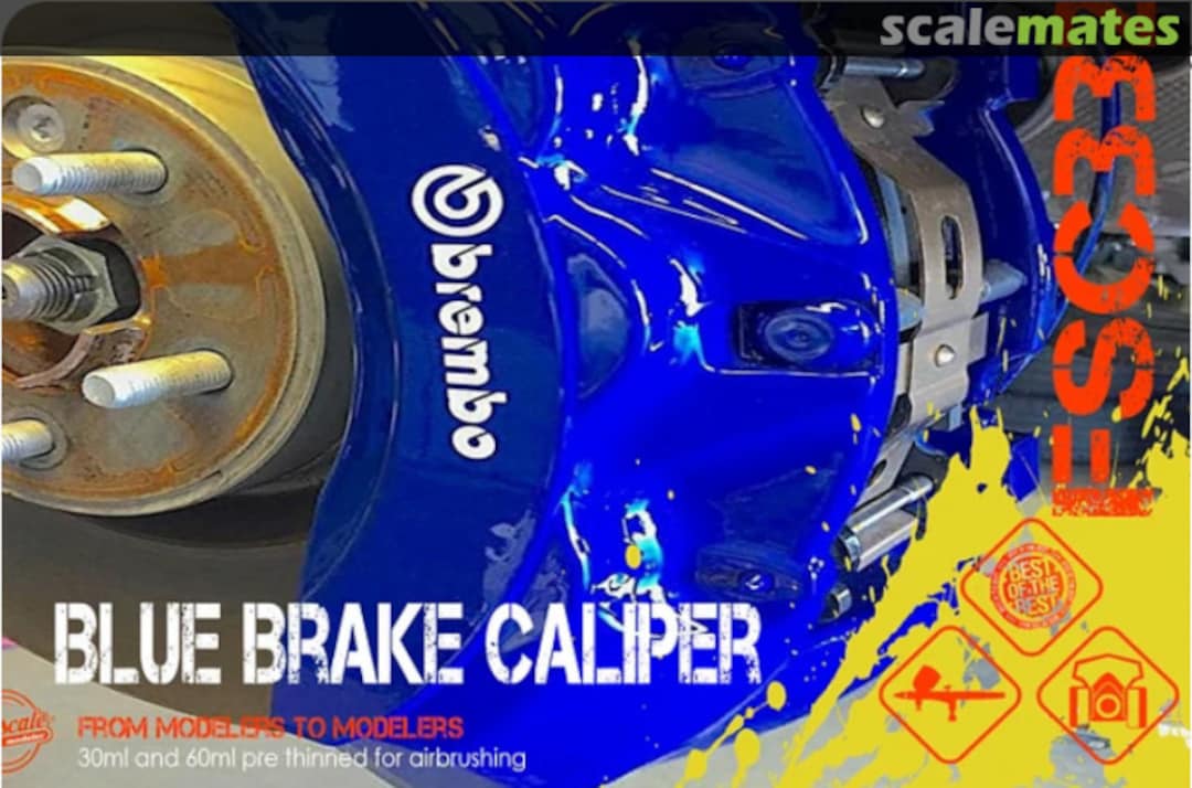 Boxart Brake Caliper Blue FSC332 Fire Scale Colors