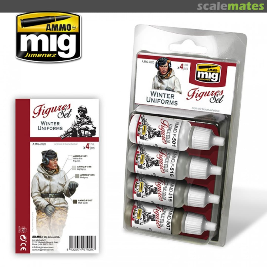 Boxart Winter Uniforms  Ammo by Mig Jimenez