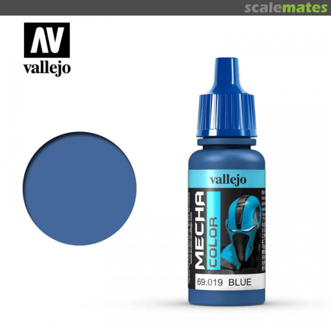 Boxart Blue 69.019 Vallejo Mecha Colors Boxart Blue 69.019 Vallejo Mecha Colors