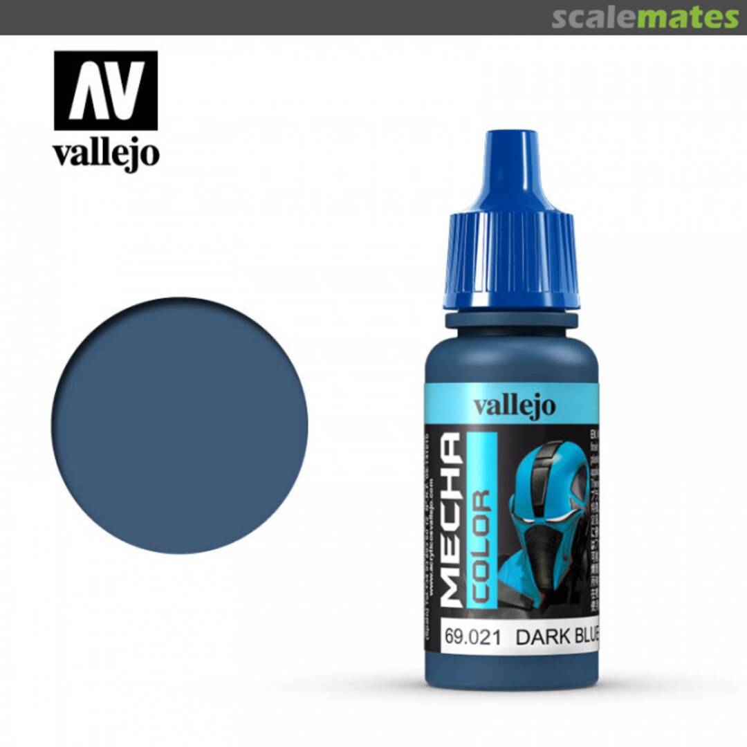 Boxart Dark Blue 69.021 Vallejo Mecha Colors Boxart Dark Blue 69.021 Vallejo Mecha Colors
