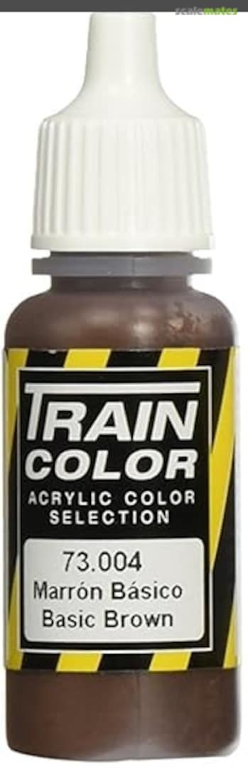 Boxart Train Color Basic Brown 73.004 Vallejo Boxart Train Color Basic Brown 73.004 Vallejo