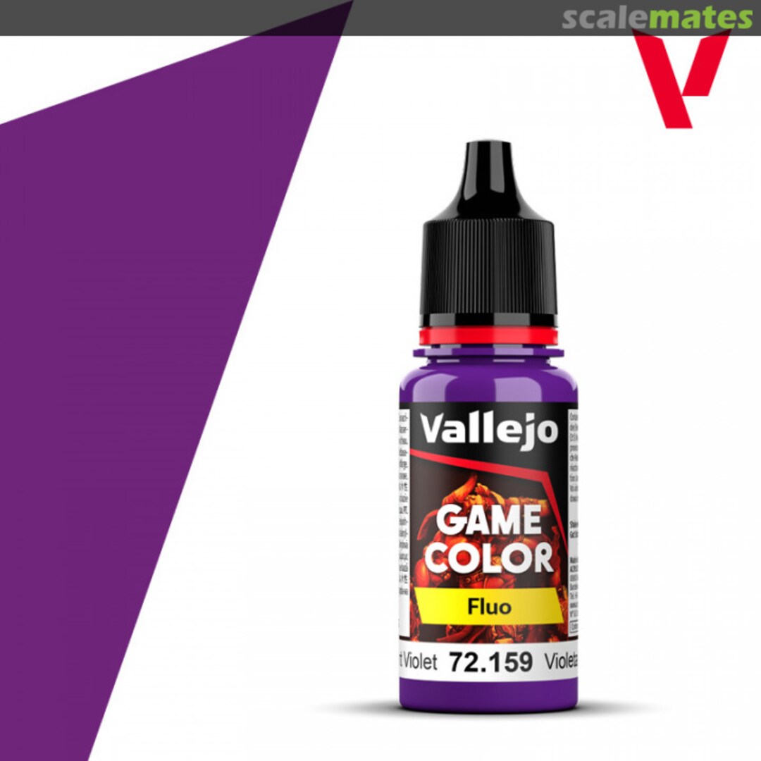 Boxart Fluorescent Violet Vallejo Game Color Boxart Fluorescent Violet Vallejo Game Color