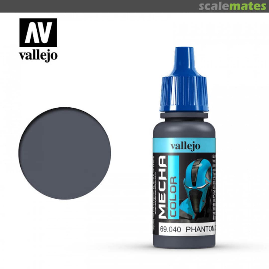 Boxart Phantom Grey 69.040 Vallejo Mecha Colors Boxart Phantom Grey 69.040 Vallejo Mecha Colors