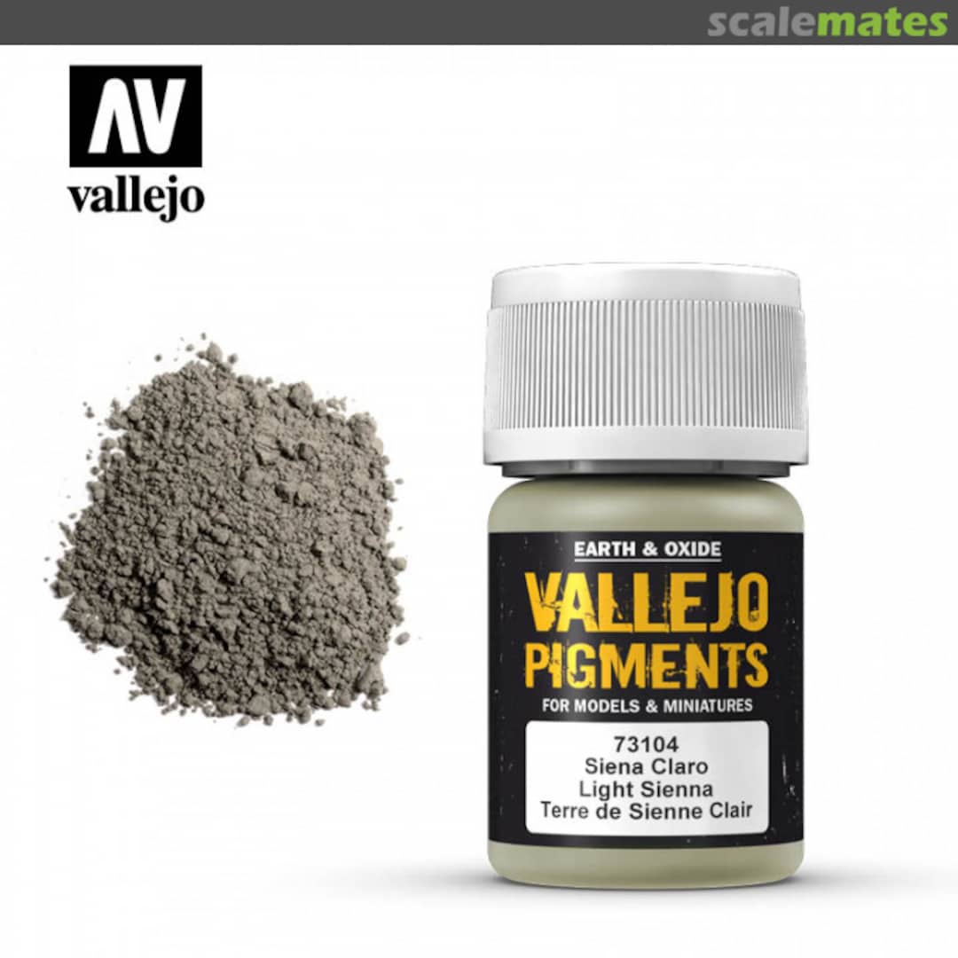 Boxart Light Sienna  Vallejo Pigments