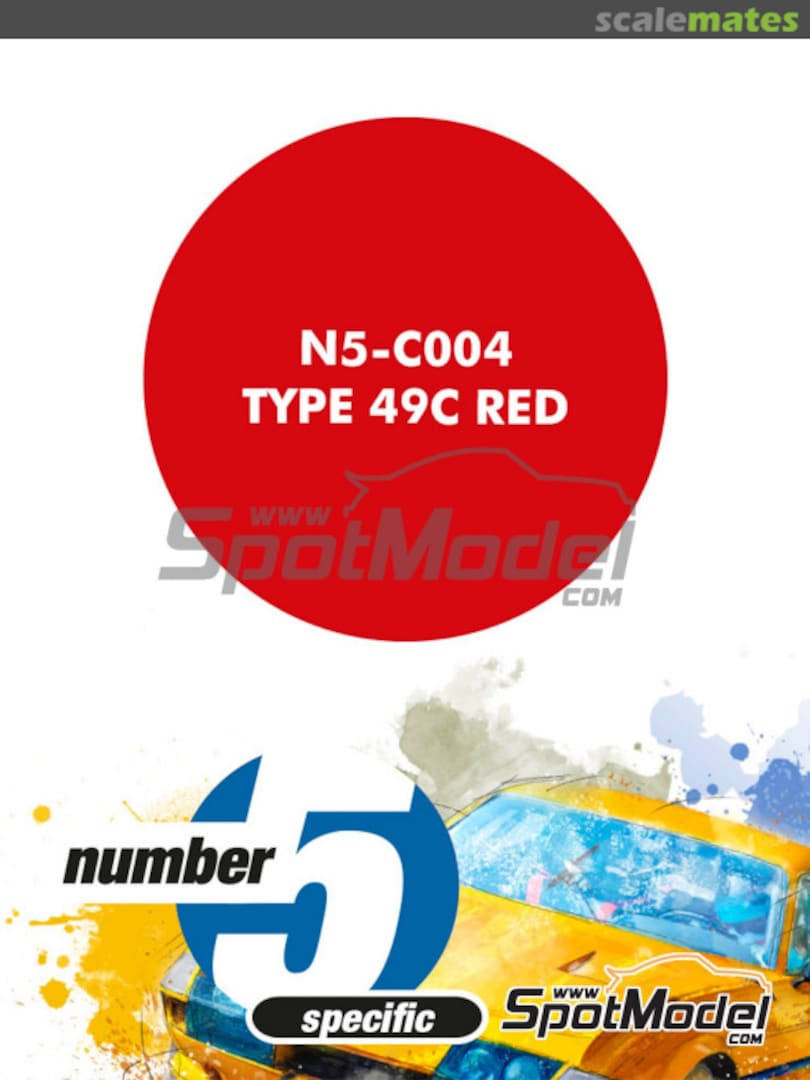 Boxart Type 49C Red  Number Five