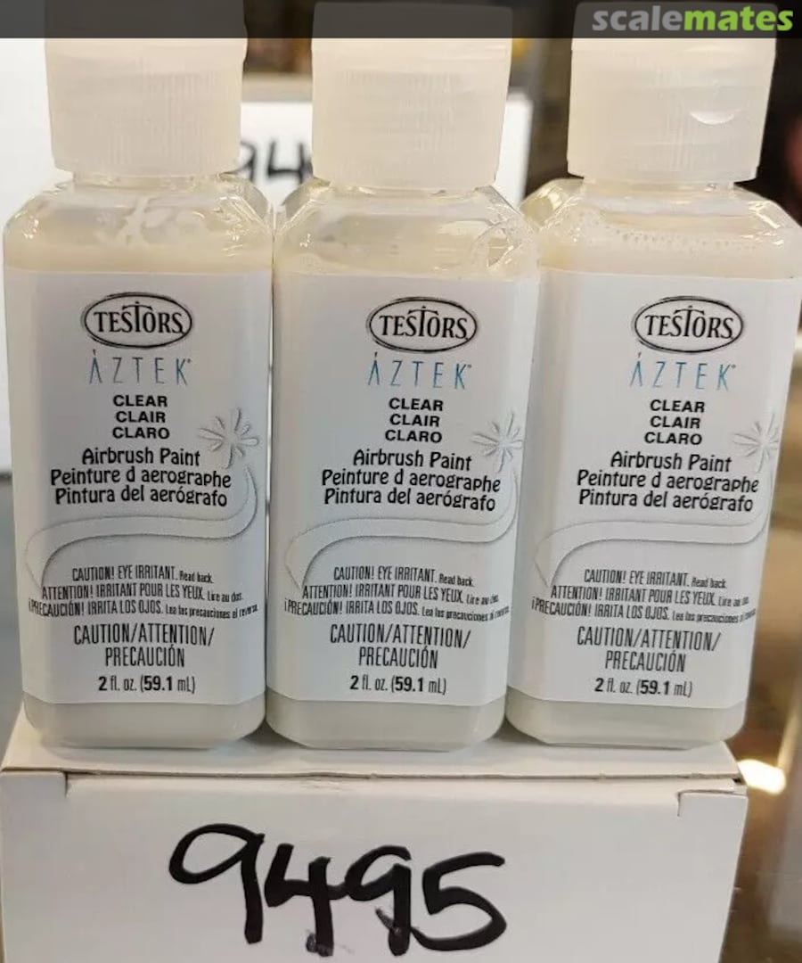 Boxart Aztek Flat Clear  Testors