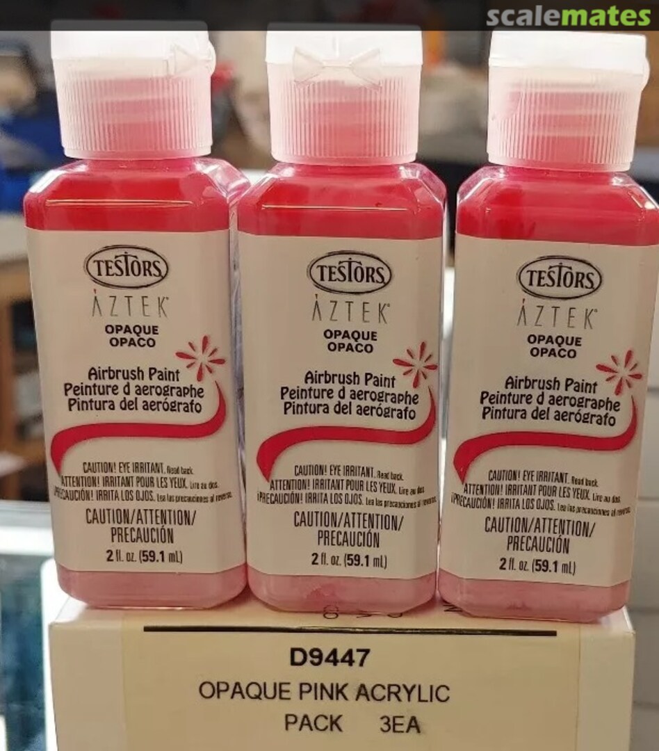 Boxart Aztek Opaque Pink  Testors