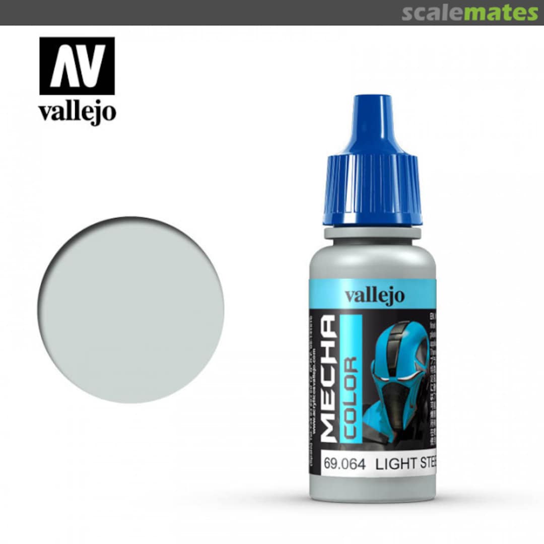 Boxart Light Steel 69.064 Vallejo Mecha Colors Boxart Light Steel 69.064 Vallejo Mecha Colors