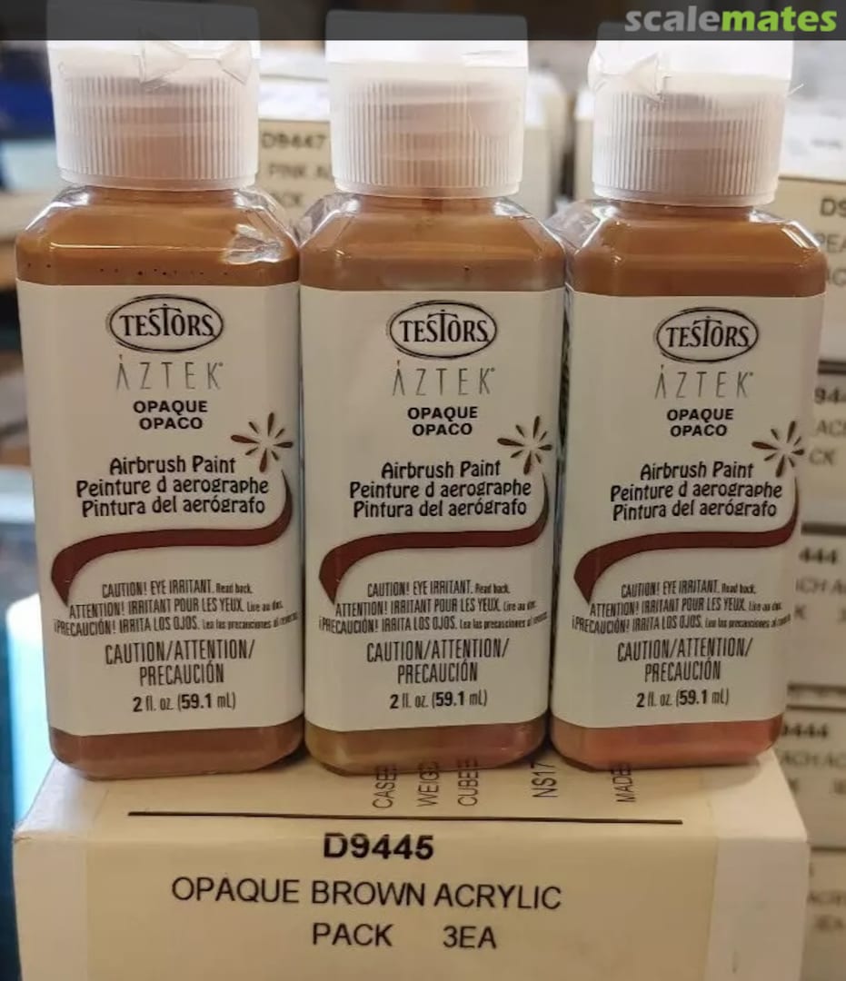 Boxart Aztek Opaque Brown  Testors