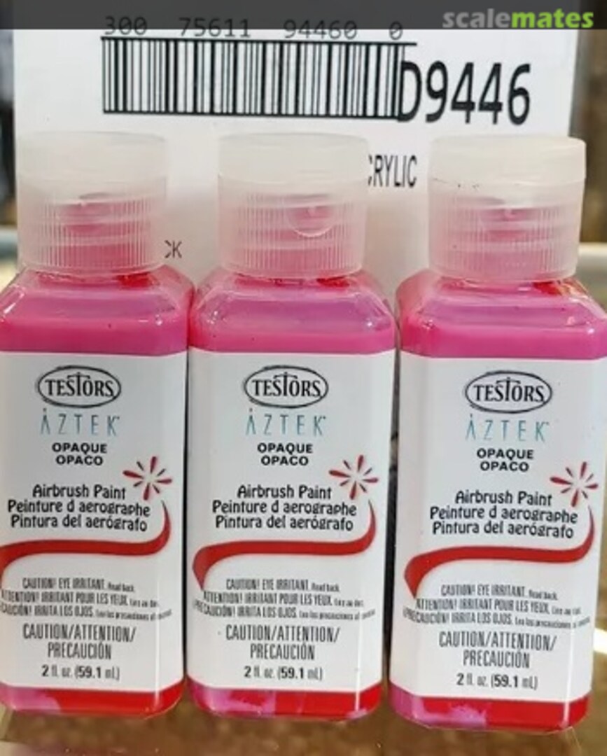 Boxart Aztek Opaque Red  Testors