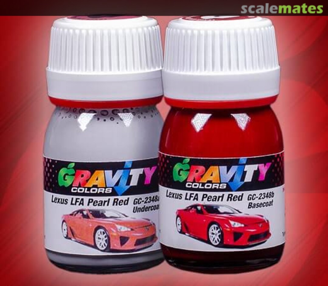 Boxart Lexus LFA Pearl Red  Gravity Colors