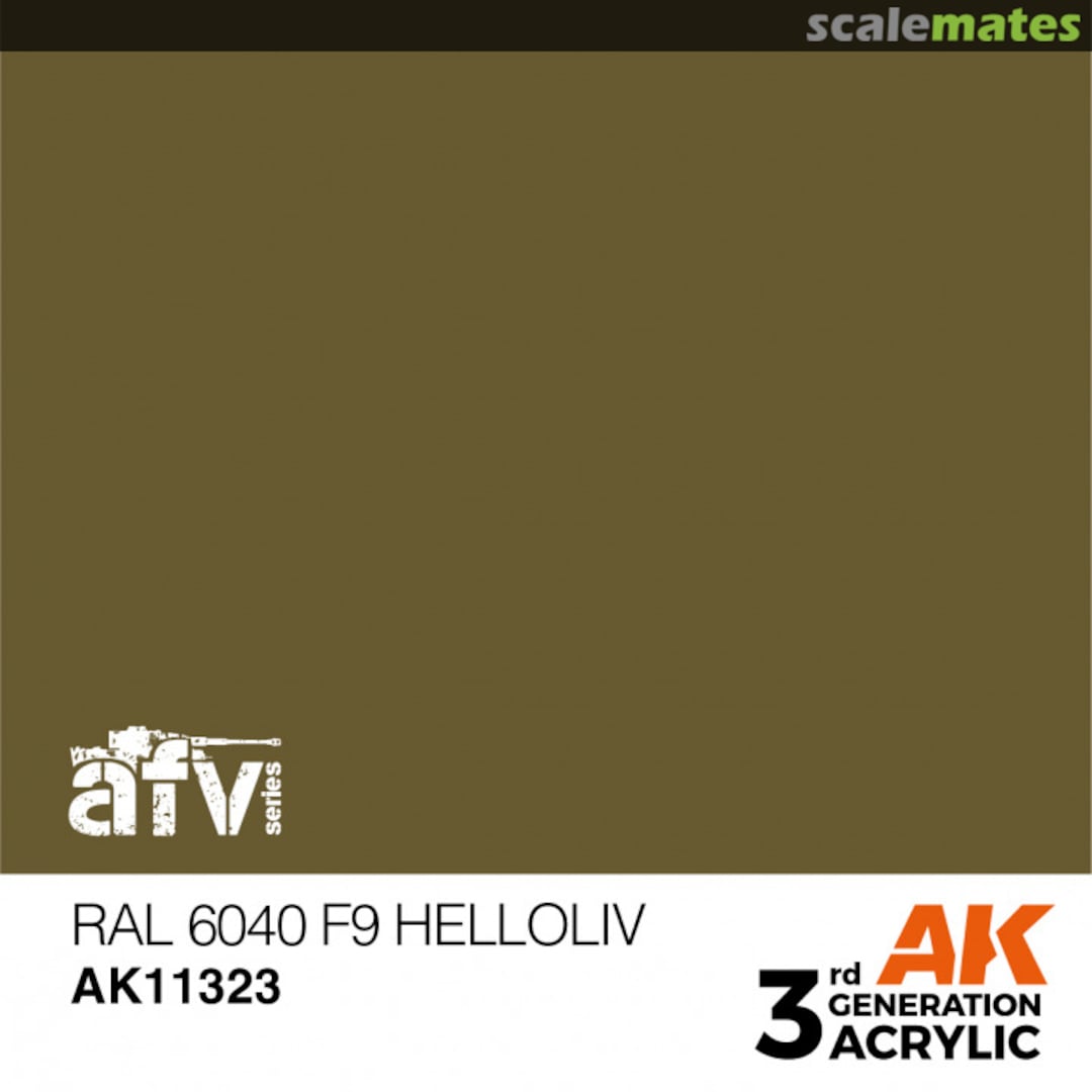 Boxart RAL 6040 F9 Helloliv AK 3rd Generation - AFV Boxart RAL 6040 F9 Helloliv AK 3rd Generation - AFV