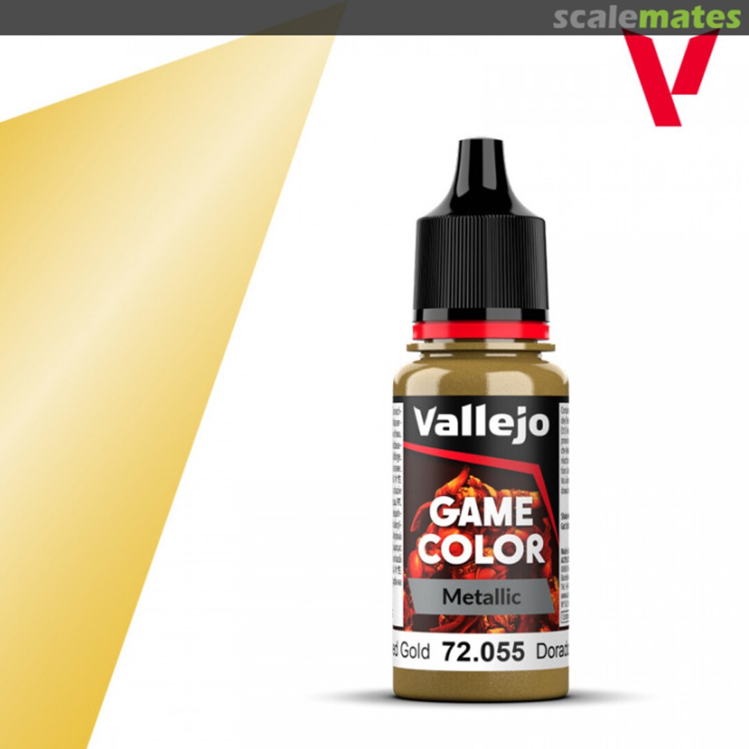 Boxart Polished Gold  Vallejo Game Color