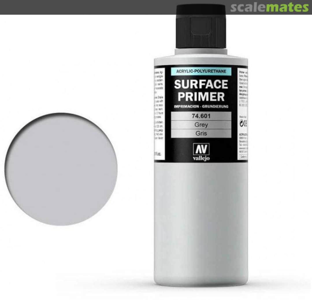 Boxart Grey 74.601 Vallejo Surface Primer Boxart Grey 74.601 Vallejo Surface Primer