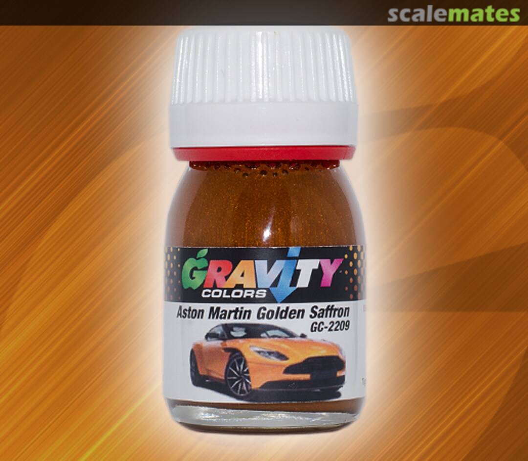 Boxart Aston Martin Golden Saffron  Gravity Colors