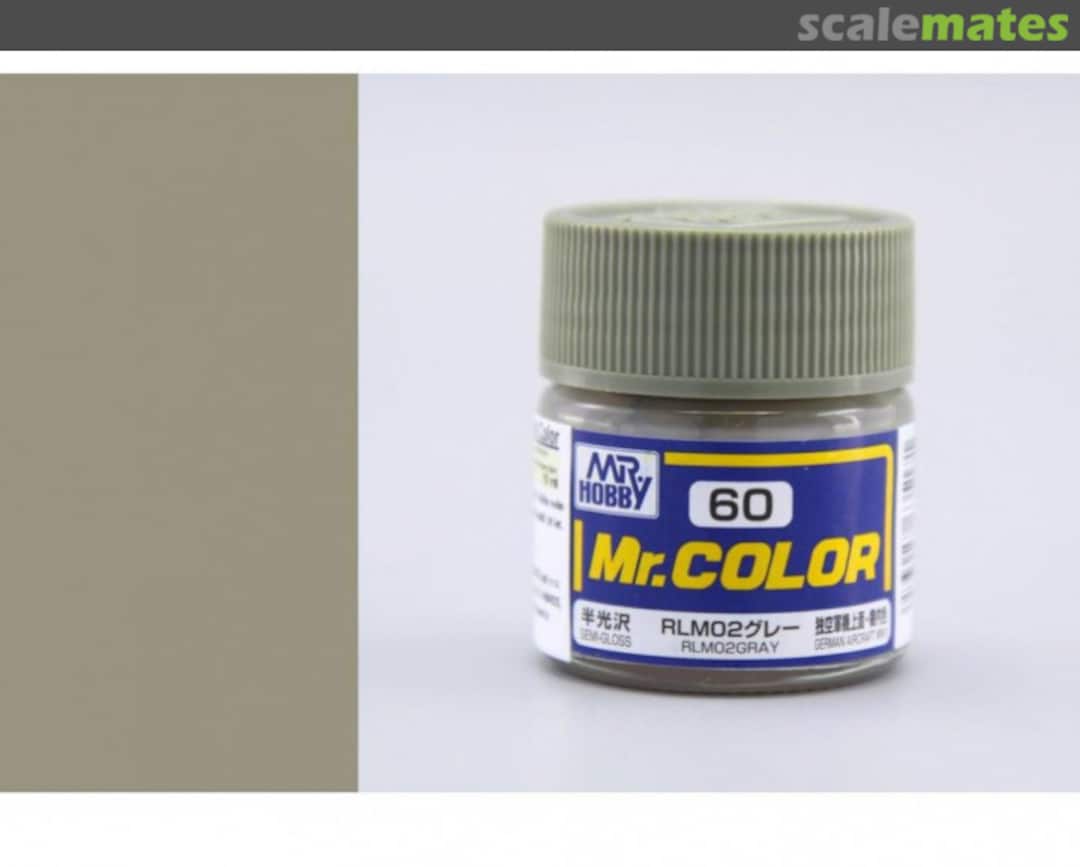 Boxart RLM 02 Gray C60 Mr.COLOR