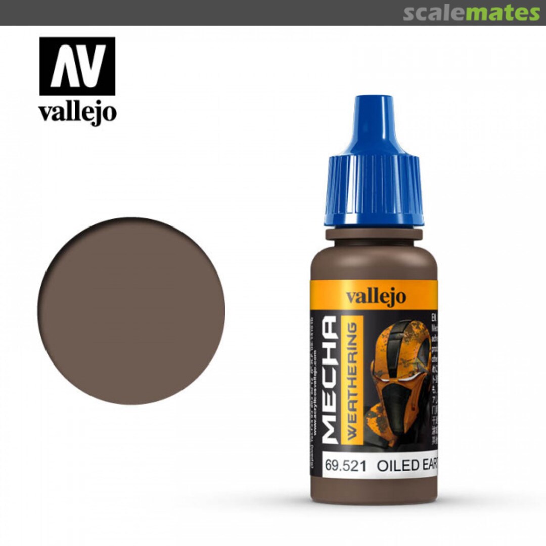 Boxart Oiled Earth Wash 69.521 Vallejo Mecha Colors Boxart Oiled Earth Wash 69.521 Vallejo Mecha Colors