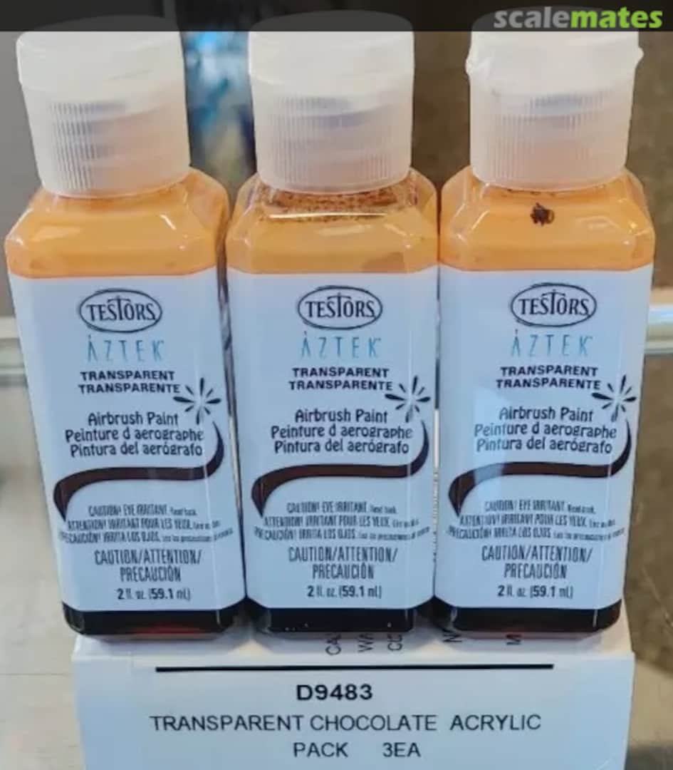 Boxart Aztek Transparent Chocolate  Testors