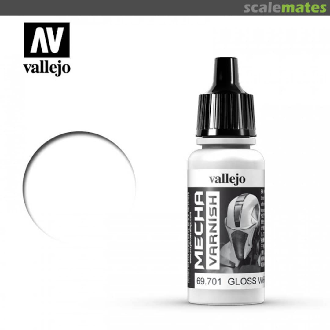 Boxart Mecha Gloss Varnish 69.701 Vallejo Mecha Colors