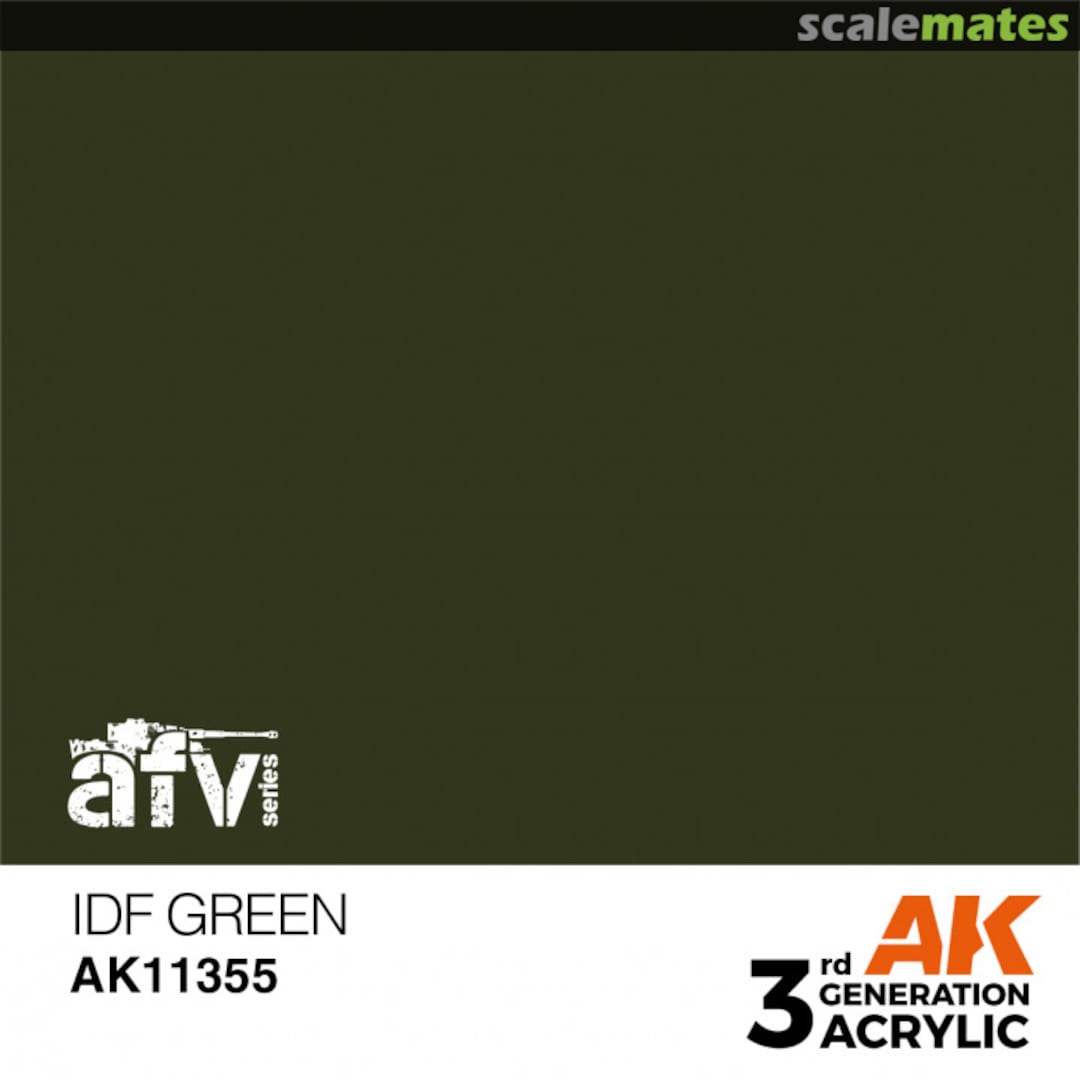 Boxart IDF Green AK 3rd Generation - AFV Boxart IDF Green AK 3rd Generation - AFV