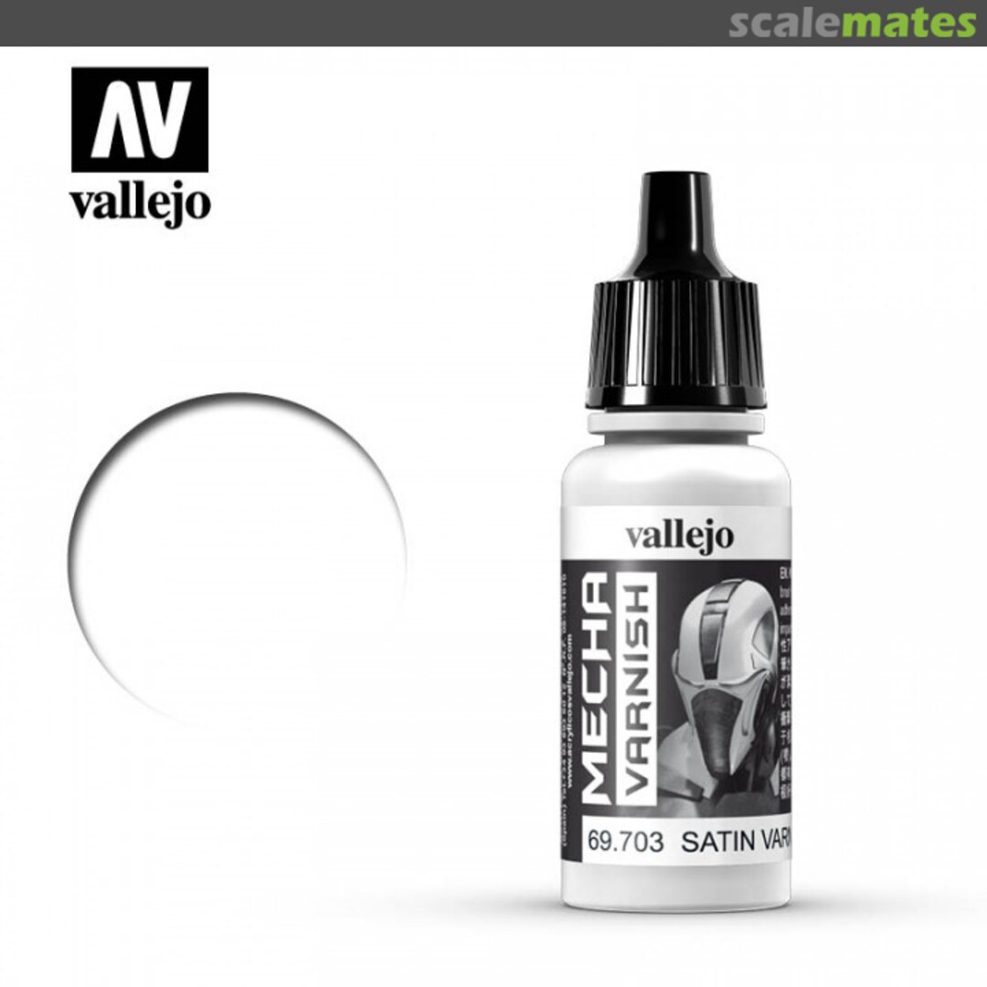 Boxart Mecha Satin Varnish 69.703 Vallejo Mecha Colors