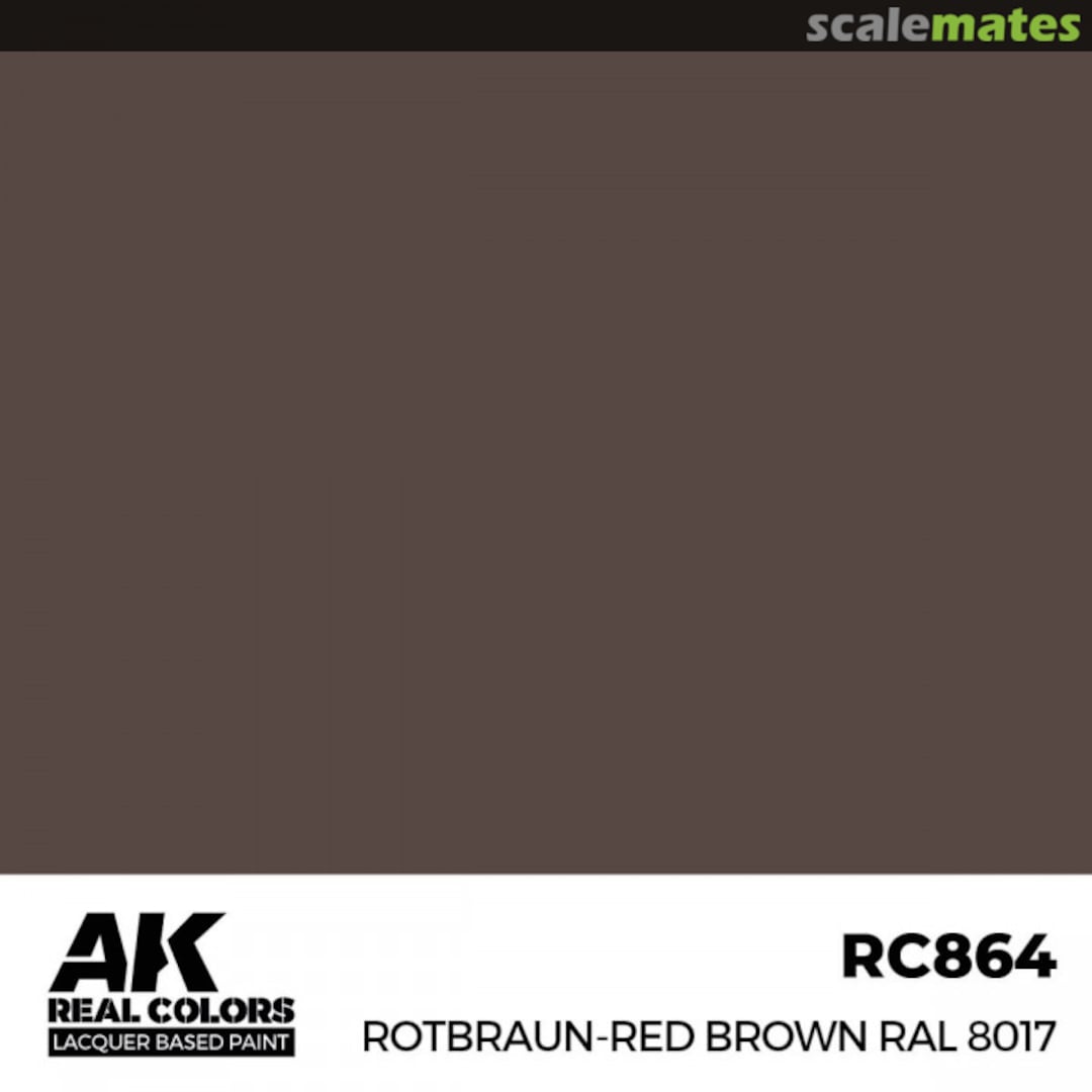 Boxart Rotbraun-Red Brown RAL 8017 AK Real Colors Boxart Rotbraun-Red Brown RAL 8017 AK Real Colors