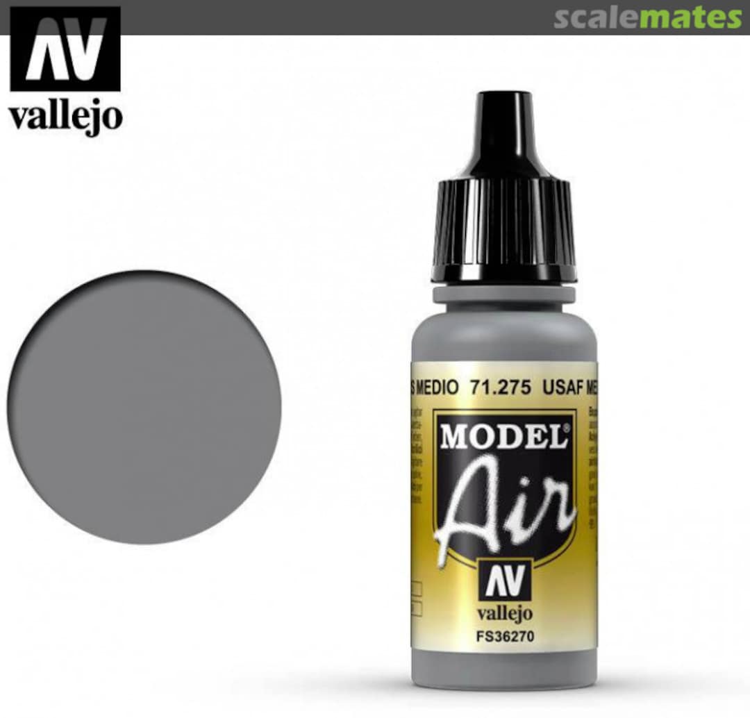 Boxart USAF Medium Gray - FS36270 71.275 Vallejo Model Air Boxart USAF Medium Gray - FS36270 71.275 Vallejo Model Air