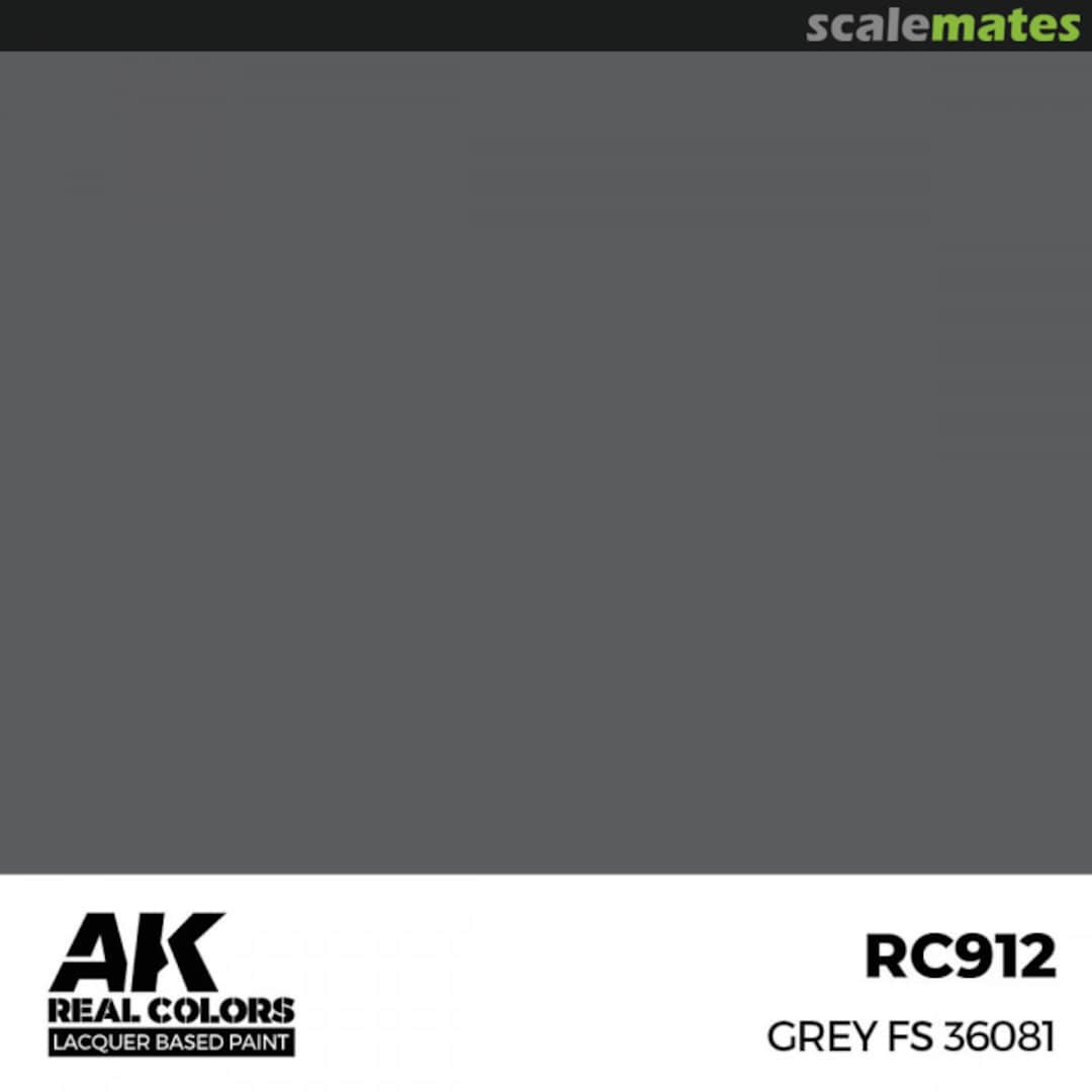Boxart Grey FS 36081 AK Real Colors Boxart Grey FS 36081 AK Real Colors
